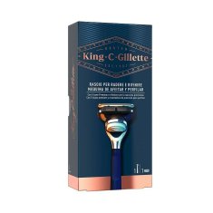 NEW Borotva King C Gillette Gillette King Blue borotva