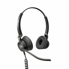 NEW Jabra 5099-610-189 Fekete fejhallgató mikrofonnal