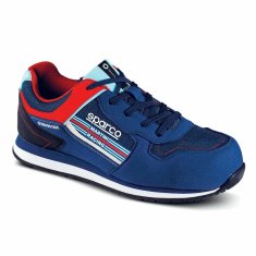 NEW Sparco GYMKHANA védőcipő kék S1P