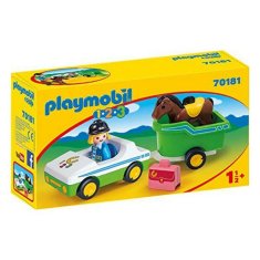 NEW Playset 1.2.3 Lovas pótkocsi Playmobil 70181 (5 db)