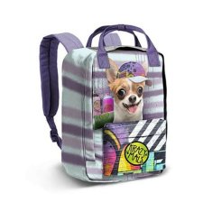 NEW Krazy Mals Dash Chihuahua hátizsák (38 x 27 x 18 cm)