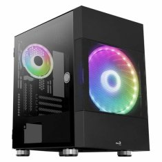 NEW Midi Tower Micro ATX Mars Gaming ATOMICBK LED RGB Fekete Midi Tower Micro ATX Mars Gaming ATOMICBK LED RGB Fekete