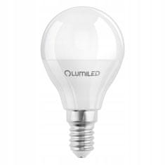 LUMILED 6x LED izzó E14 P40 10W = 75W 1055lm 6500K Hideg fehér 180°