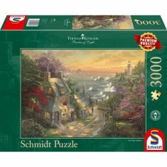 NEW Puzzle Schmidt Spiele Izland: Kirkjuffellsfoss (3000 darab)