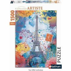 NEW Puzzle Nathan Izland: Kirkjuffellsfoss (1500 darab)