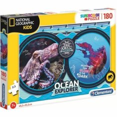 NEW Clementoni National Geographic Ocean Puzzle (180 darab)