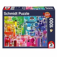 NEW Puzzle Schmidt Spiele A szivárvány színei (1000 darab)