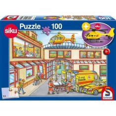 NEW Puzzle Schmidt Spiele Rescue Helicopter Puzzle (100 darab)