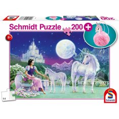 NEW Puzzle Schmidt Spiele Unicorn 200 darab