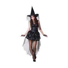 NEW Felnőtt jelmez My Other Me Black Spider Witch méret M/L