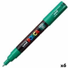 NEW POSCA PC-1M zöld (6 db)