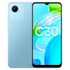 NEW Okostelefon Realme C30 3GB 32GB Világoskék 6.5"