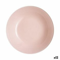 NEW Luminarc Arty Pink üveg mély csészealj (20 cm) (12 db)