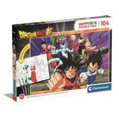 NEW Clementoni Dragonball színező puzzle (104 darab)