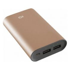 NEW Power Bank KSIX BXBA6 6000 mAh USB Arany Alumínium