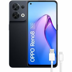 NEW Smartphone Oppo Reno 8 fekete 6,43" 256 GB Octa Core 8 GB RAM 256 GB Octa Core 8 GB RAM