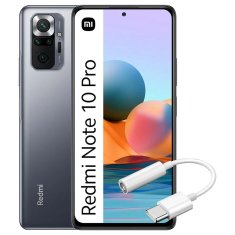 NEW Xiaomi Redmi Note 10 Pro szürke 128 GB 6,67" okostelefon