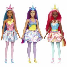 NEW Mattel Dreamtopia 1 darab szivárványos egyszarvú baba