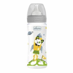 NEW Chicco cumisüveg szürke (330 ml)