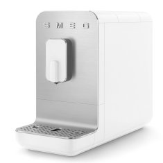 NEW Smeg BCC01WHMEU 1350 W Ezüst 1,4 L Fehér Szürke Szuper automata kávéfőzőgép