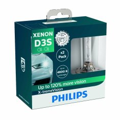 NEW Philips 42403XVS2 D3S Xenon izzó (Felújított A termékek)