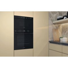 Whirlpool MBNA900B Beépíthető Mikrohullámú sütő 1300W 22L Fekete