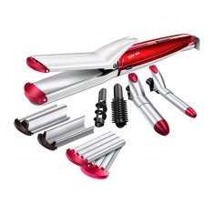 NEW Babyliss MS22E hajsütővas piros rózsaszín (8 db)