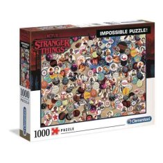 NEW Clementoni Stranger Things Impossible Puzzle 1000 darabos puzzle