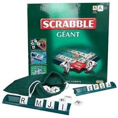 NEW Megableu Scrabble szójáték Geant Blue (1 db) (FR)