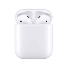 NEW Apple AirPods Bluetooth fehér fejhallgató mikrofonnal (Felújított termékek D)