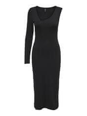 ONLY Női ruha ONLINA Standard Fit 15302675 Black/One Sleeve (Méret S)