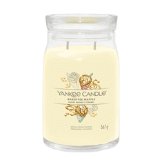 Yankee Candle Yankee Candle vonná svíčka Signature velká Banoffee Waffle 567g