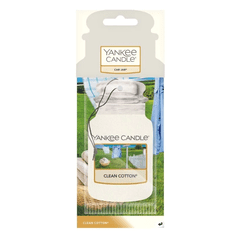 Yankee Candle Yankee Candle visačka do auta Clean Cotton