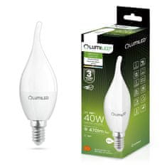 LUMILED 6x LED izzó E14 BA35 5W = 40W 470lm 4000K Semleges fehér 180°