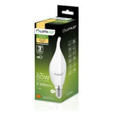 LUMILED 6x LED izzó E14 BA35 8W = 60W 806lm 3000K Meleg fehér 180°