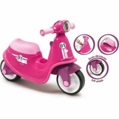 NEW Smoby Pink Kids Scooter Motoros gyerek kerékpár pedálok nélkül