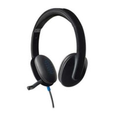 NEW Játékos fejhallgató mikrofonnal Logitech H540 Fehér Fekete