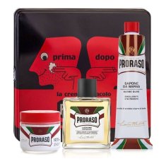 NEW Proraso Prima Dopo 3 darabos borotválkozó szett