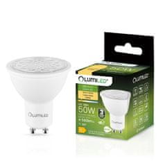 LUMILED 10x LED izzó GU10 6W = 50W 580lm 3000K Meleg fehér ÁLLÍTHATÓ 24° 36° 60°