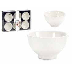 NEW Set skled Porcelan Bela 150 ml 6 Kosi 11 x 5,5 x 11 cm