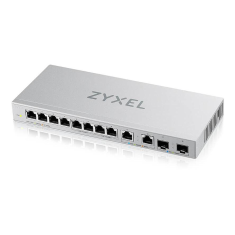 Zyxel XGS1010-12-ZZ0102F hálózati kapcsoló Beállítást nem igénylő (unmanaged) Gigabit Ethernet (10/100/1000) Szürke (XGS1010-12-ZZ0102F)