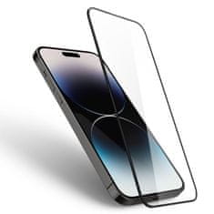 Spigen Glas.Tr Slim Full Cover üvegfólia iPhone 14 Pro, fekete