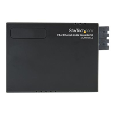 Startech StarTech.com 10/100 Multi Mode Fiber Ethernet Media Converter SC 2 km - fiber media converter - 10Mb LAN, 100Mb LAN (MCM110SC2EU)