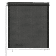 Vidaxl antracitszürke kültéri roló 60 x 140 cm (312653)