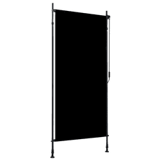 Vidaxl antracitszürke kültéri roló 100 x 270 cm (145935)