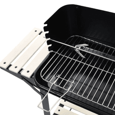 ProGarden fekete faszenes grillsütő 86,5 cm (436257)