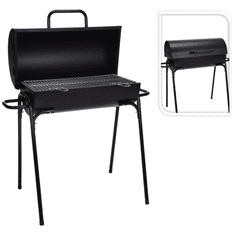 ProGarden henger alakú faszenes grillsütő átm. 33 cm (436167)