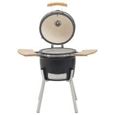 Vidaxl Kamado Barbecue Grill Füstölő Kerámia 76 cm (41139)