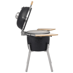 Vidaxl Kamado Barbecue Grill Füstölő Kerámia 76 cm (41139)