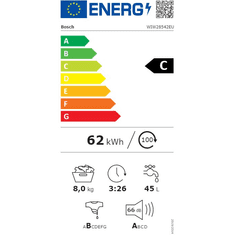 BOSCH WIW28542EU beépíthető mosógép (WIW28542EU)